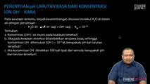 Pertanyaan dan Jawaban tentang Hitung PH Larutan Basa Lamah