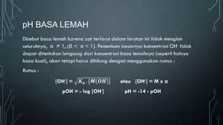 Pertanyaan dan Jawaban tentang Penghitungan pH Campuran