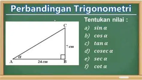 Pertanyaan dan Jawaban tentang Trigonometri