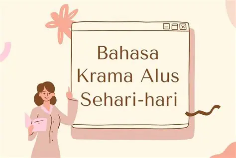 Perubahan dalam Basa Krama