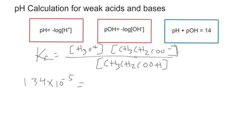 pH Calculation of a Weak Base