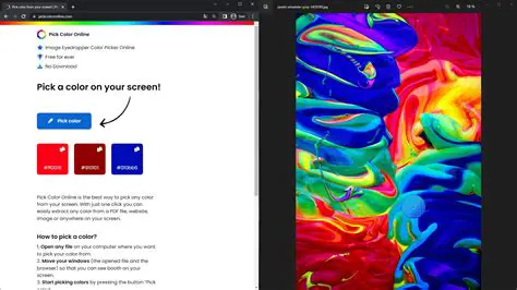 Pick colors from any window