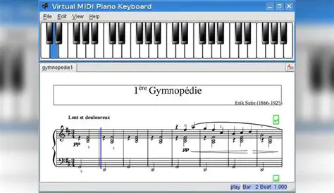 Playing Piano Notes with Virtual MIDI Piano Keyboard