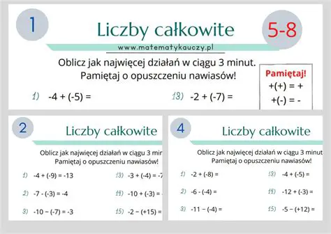 Podstawowe dodawanie i odejmowanie