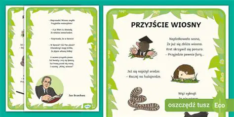 Pomoc w napisaniu wiersza o wiosnie