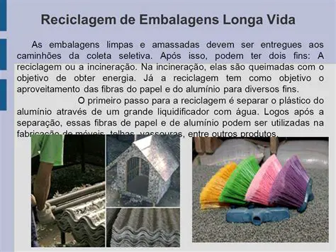 Porcentagem de coleta de embalagens longa vida