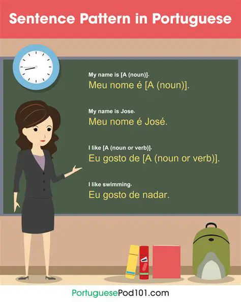 Portuguese Sentence Structure