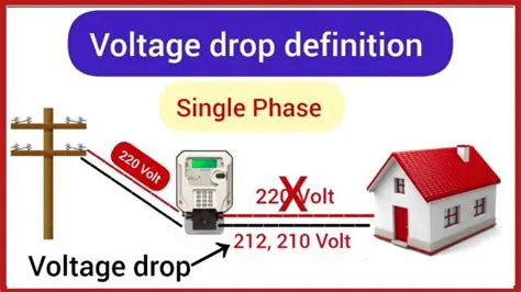 Power Flow and Voltage Drop Modeling