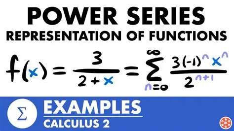 Power Series Representation of a Function