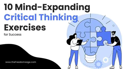 Practicing critical thinking exercises