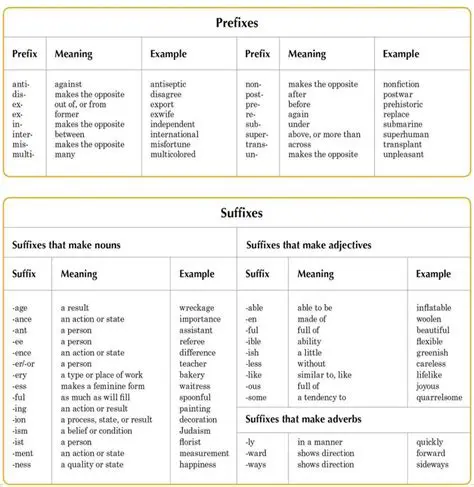 Prefix and suffix addition
