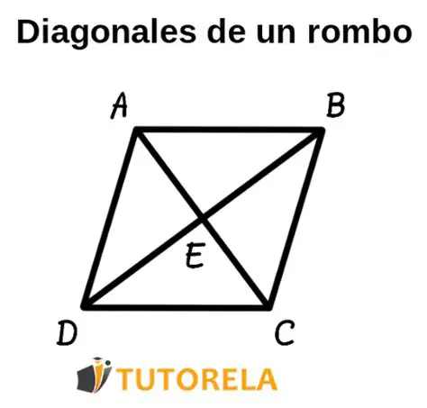 Preguntas Frecuentes sobre Diagonales en un Rombo