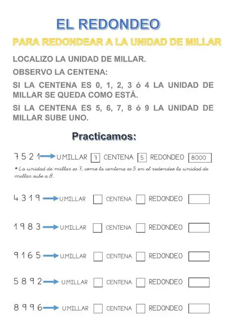 Preguntas Frecuentes sobre el Redondeo