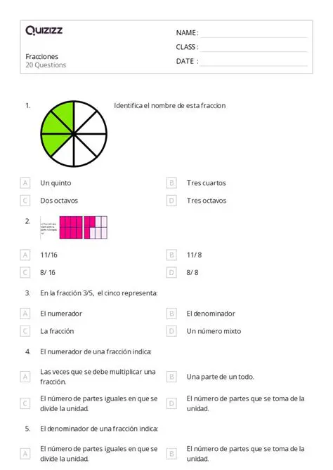 Preguntas Frecuentes sobre Fracciones en la Clase