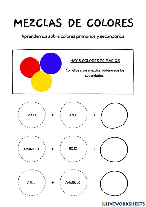 Preguntas y respuestas sobre colores primarios y morado