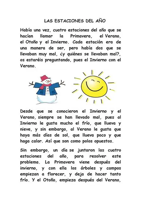 Preguntas y respuestas sobre el cambio de estaciones