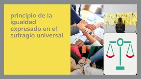 Preguntas y respuestas sobre el derecho al sufragio universal