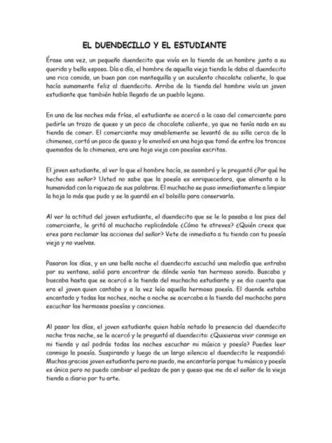 Preguntas y Respuestas sobre EL DUENDECILLO