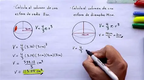 Preguntas y Respuestas sobre el Incremento de Volumen de una Esfera Pintada