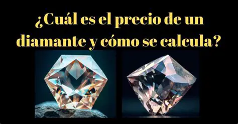 Preguntas y respuestas sobre el precio de un diamante