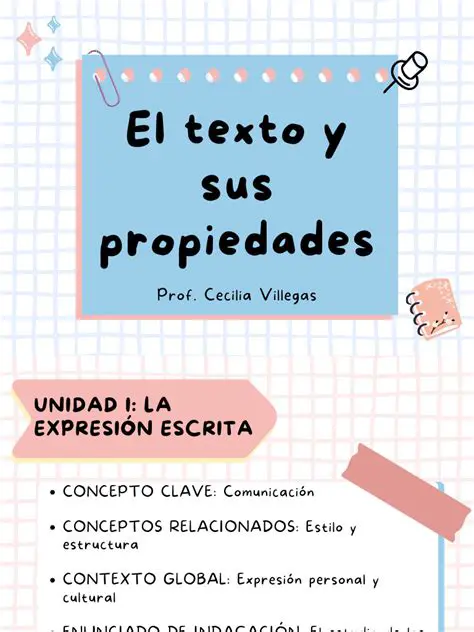 Preguntas y respuestas sobre el texto y sus propiedades