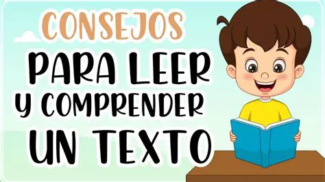 Preguntas y respuestas sobre la capacidad de leer y comprender textos complejos