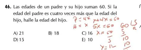 Preguntas y respuestas sobre la edad del hijo