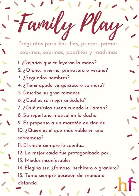 Preguntas y Respuestas sobre la Familia