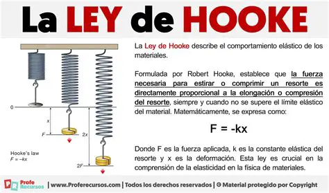 Preguntas y respuestas sobre la ley de Hooke