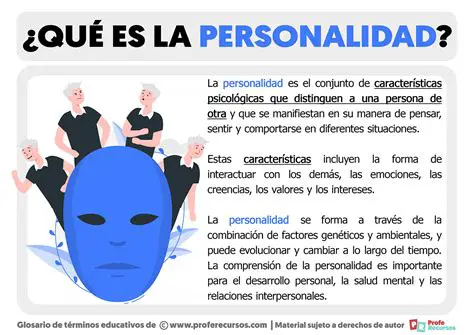Preguntas y Respuestas sobre la Personalidad Humana