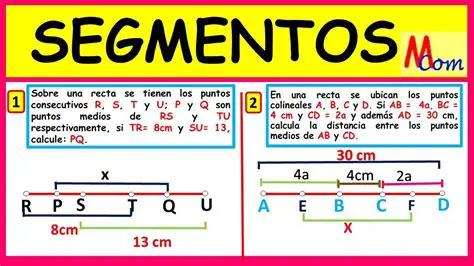 Preguntas y Respuestas sobre Puntos Medios y Segmentos de Recta
