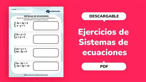 Preguntas y Respuestas sobre Resolver Sistemas de Ecuaciones