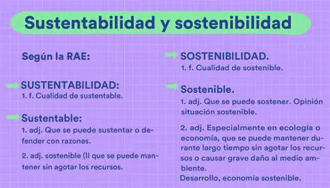Preguntas y Respuestas sobre Sostenibilidad y Sustentabilidad