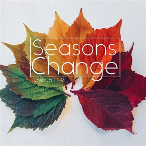 Preparation for the Changing Seasons