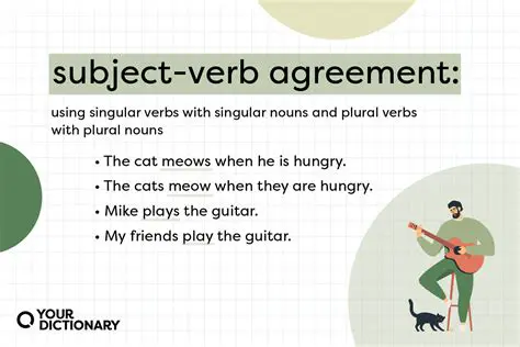 Presence of a subject and verb