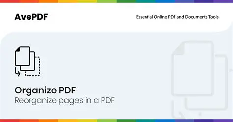 Preview and Organize PDF Files