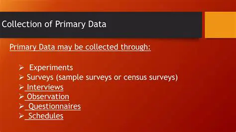 primary data collected through questionnaires