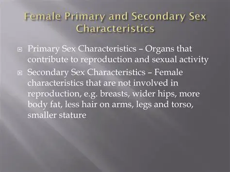 Primary Sex Characteristics in Females