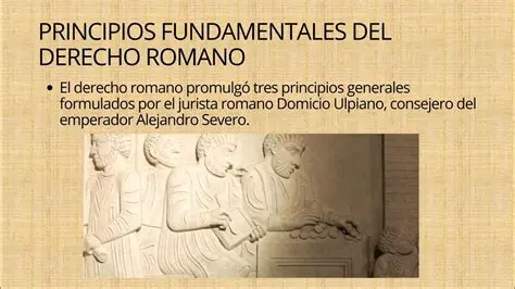 Principios del Derecho Romano