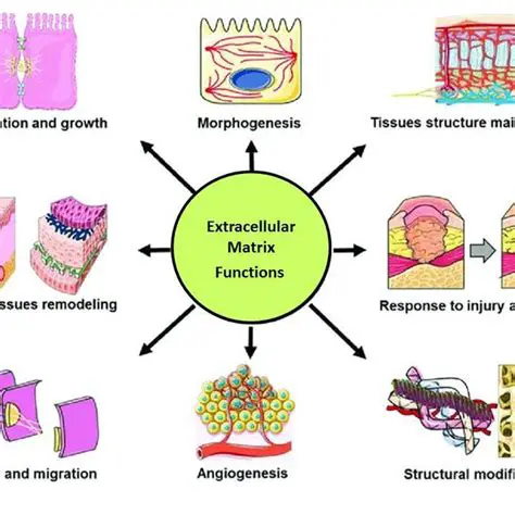 Producing extracellular matrix components