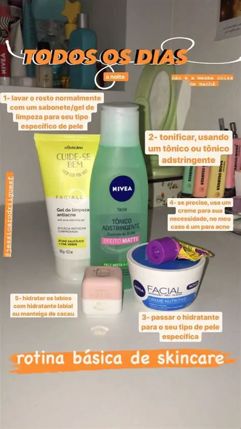 Produtos de cuidado com a pele