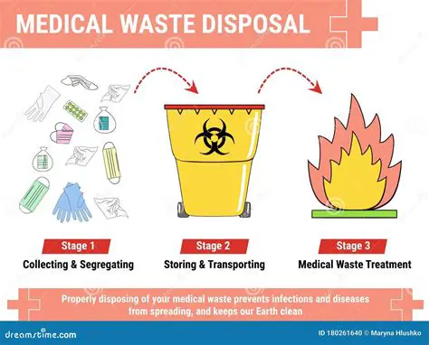 Proper disposal of infectious waste