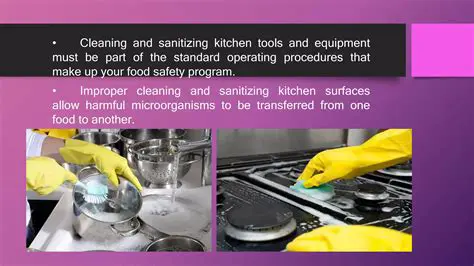 Properly cleaning and sanitizing equipment