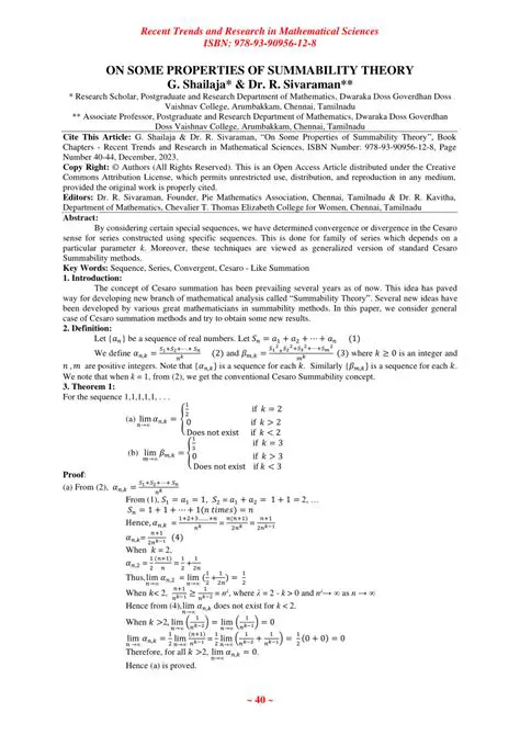 Properties of Improved Summability