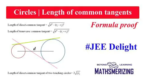 Properties of Tangents in a Circle