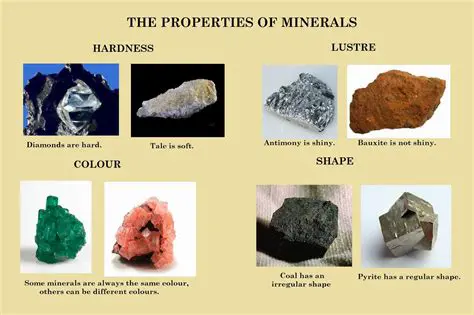 Properties Used to Identify Minerals