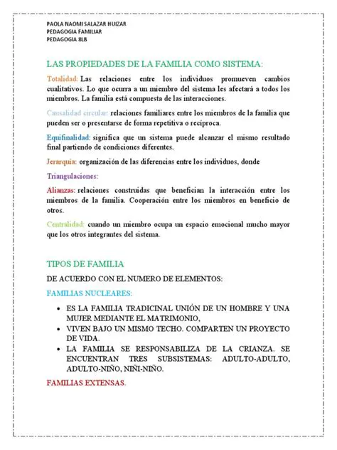 Propiedades de la Familia de Soluciones