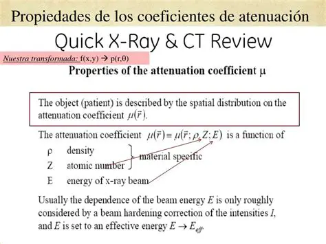 Propiedades de los Coeficientes