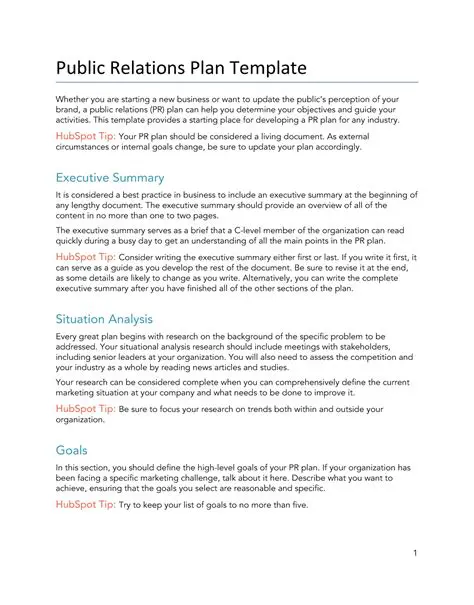 Proposed Program Strategy for Public Relations Services