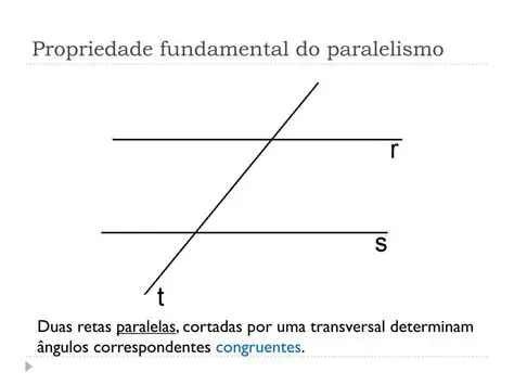 Propriedade da transversal